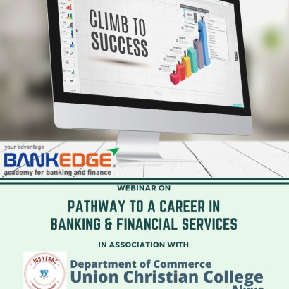 Webinar on Pathway to a career in Banking and Financial Services on 30 Oct 2020