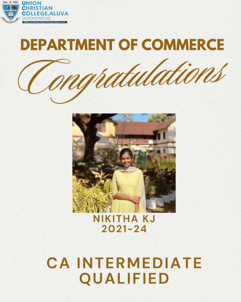 Congratulations to Nikitha