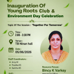 Inauguration of Young Roots Club and Environment Day Celebration