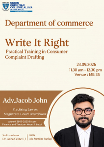 Write it Right: Practical training in Consumer Complaint drafting