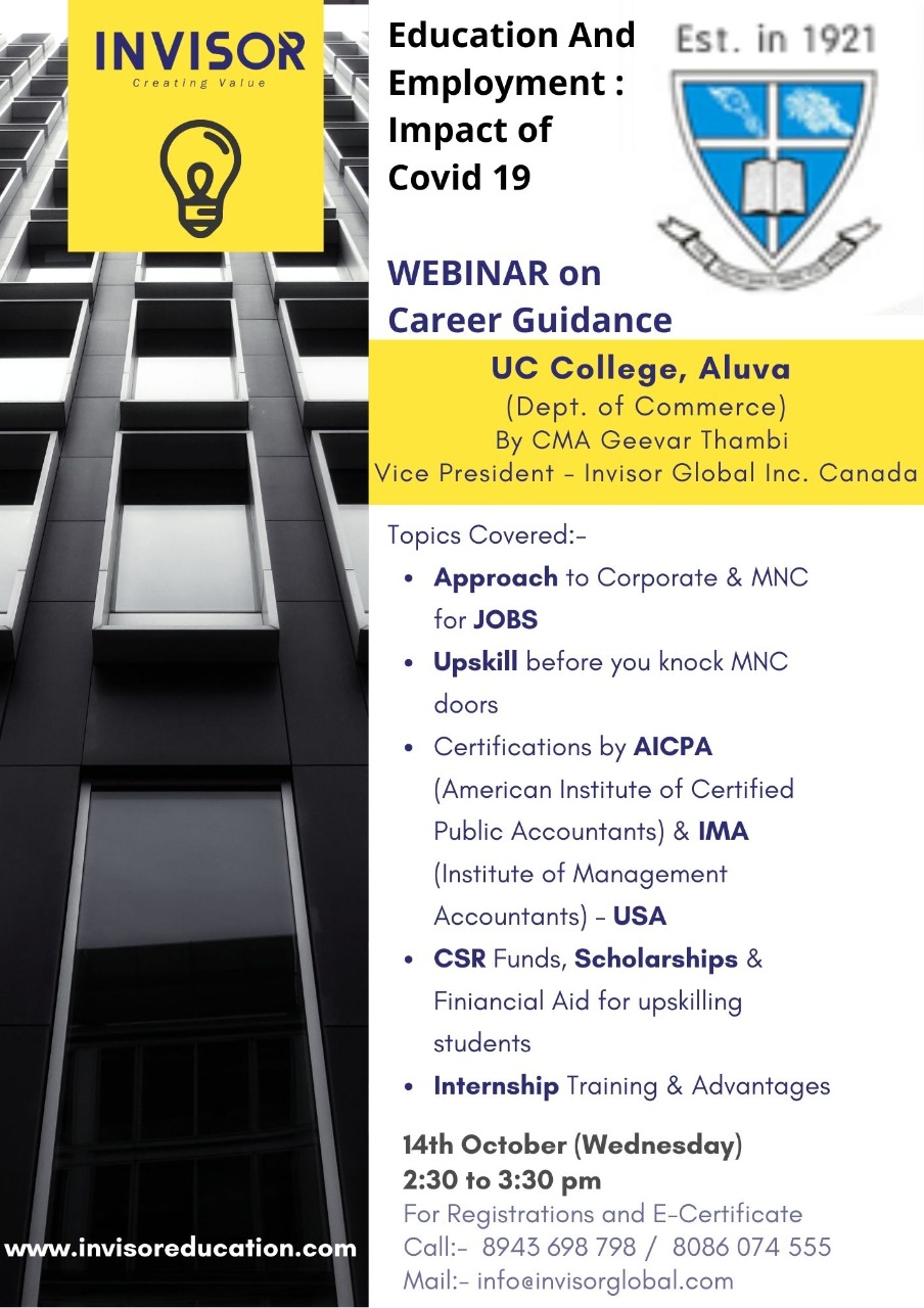 Webinar on career guidance